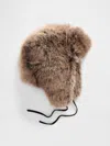 Gap Faux Fur Trapper Hat In Brown