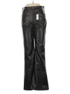 Gap Faux Leather Pants In Black