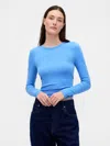 Gap Featherweight Crewneck T-shirt In Blue