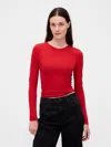 Gap Featherweight Crewneck T-shirt In Red