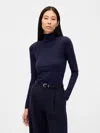 Gap Featherweight Turtleneck In Blue
