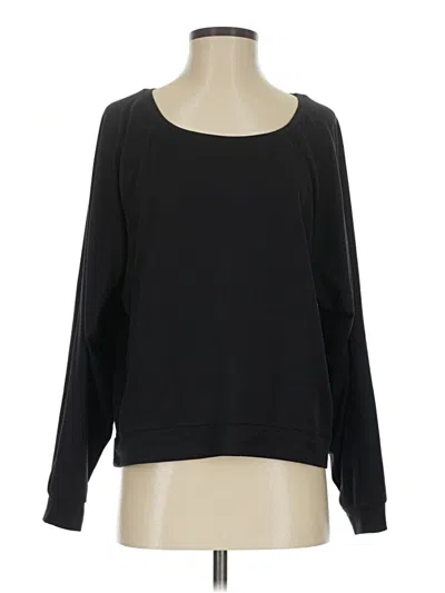 Pre-owned Gap Fit 3/4 Sleeve T-shirt In Black