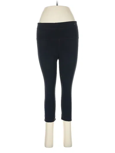 Pre-owned Gap Fit Active Pants In Black