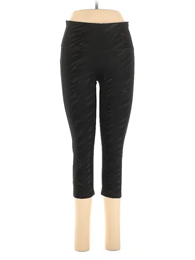 Pre-owned Gap Fit Active Pants In Black