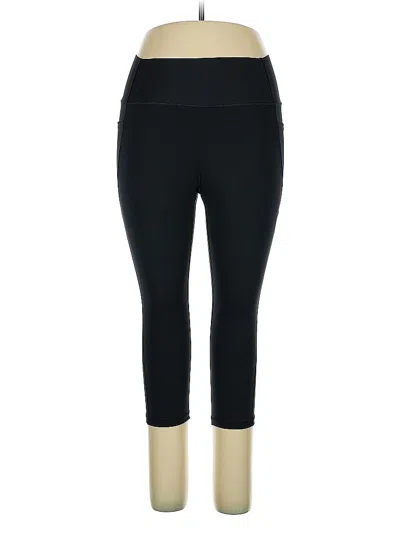 Pre-owned Gap Fit Active Pants In Black