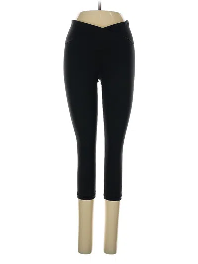 Pre-owned Gap Fit Active Pants In Black