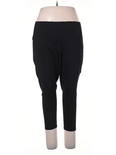 Pre-owned Gap Fit Active Pants In Black