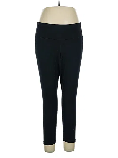 Pre-owned Gap Fit Active Pants In Black
