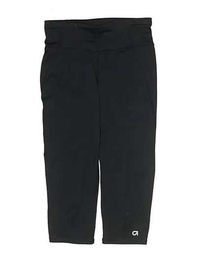 Pre-owned Gap Fit Kids' Active Pants In Black