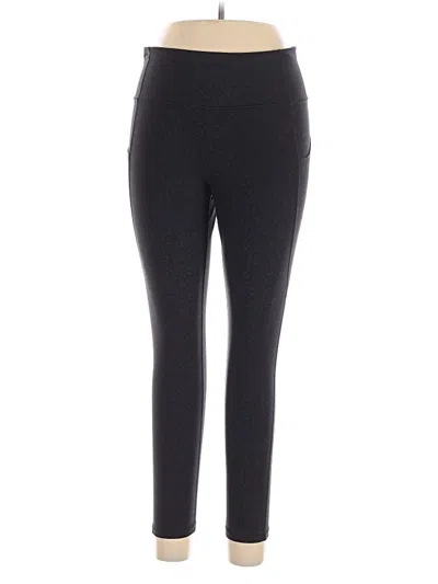 Pre-owned Gap Fit Active Pants In Black