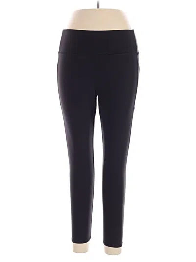 Pre-owned Gap Fit Active Pants In Black