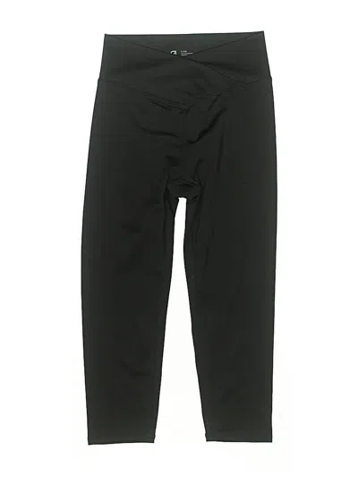 Pre-owned Gap Fit Kids' Active Pants In Black