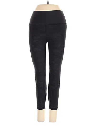 Pre-owned Gap Fit Active Pants In Black