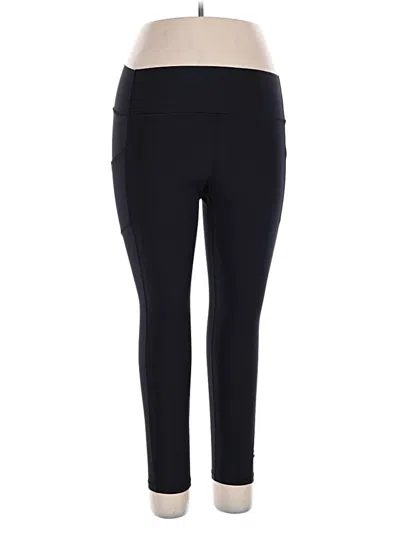 Pre-owned Gap Fit Active Pants In Black