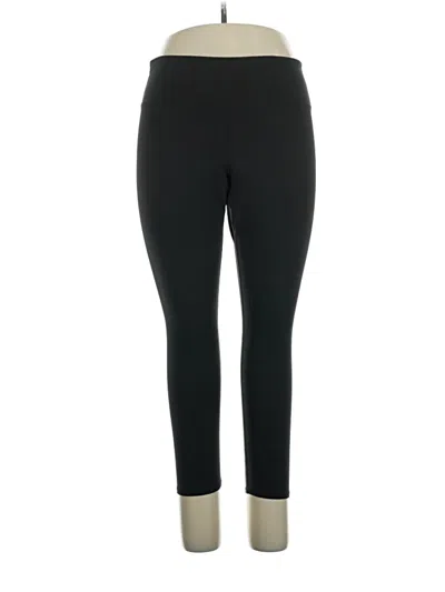 Pre-owned Gap Fit Active Pants In Black