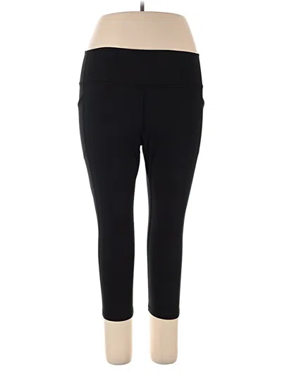 Pre-owned Gap Fit Active Pants In Black
