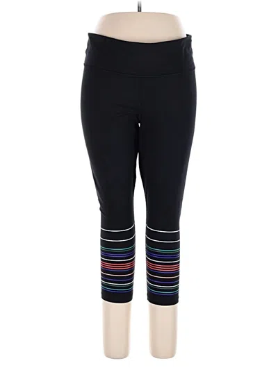 Pre-owned Gap Fit Active Pants In Black