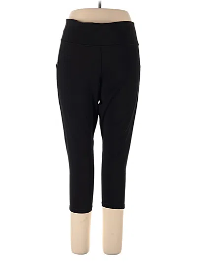 Pre-owned Gap Fit Active Pants In Black