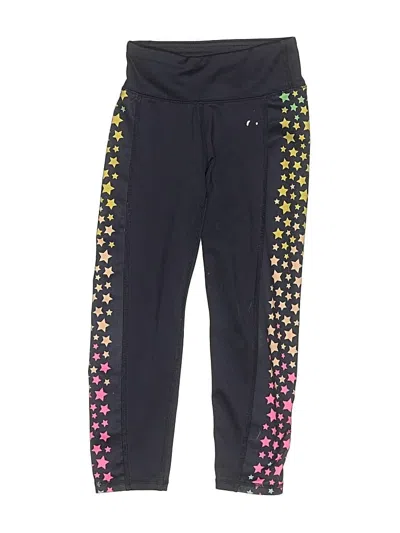 Pre-owned Gap Fit Kids' Active Pants In Black