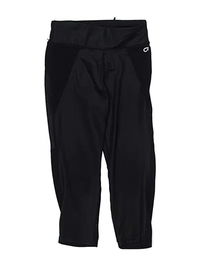 Pre-owned Gap Fit Kids' Active Pants In Black