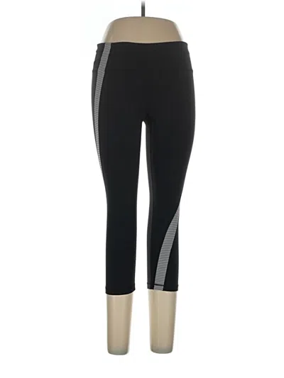 Pre-owned Gap Fit Active Pants In Black