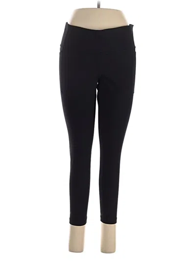 Pre-owned Gap Fit Active Pants In Black