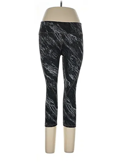 Pre-owned Gap Fit Active Pants In Black