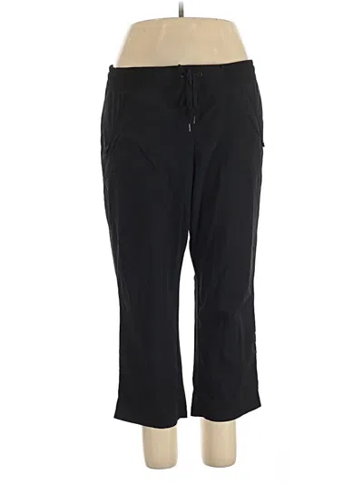 Pre-owned Gap Fit Active Pants In Black