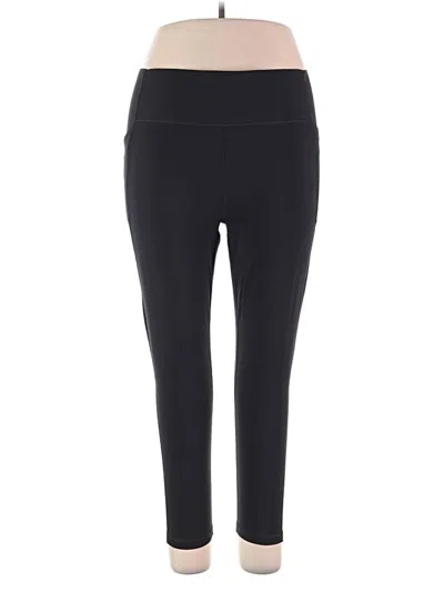 Pre-owned Gap Fit Active Pants In Black