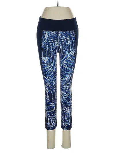 Pre-owned Gap Fit Active Pants In Blue