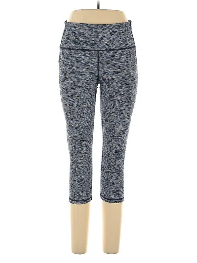 Pre-owned Gap Fit Active Pants In Blue