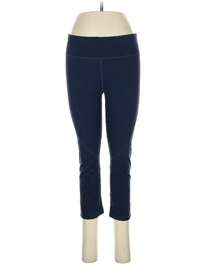 Pre-owned Gap Fit Active Pants In Blue