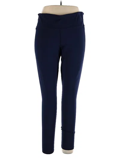 Pre-owned Gap Fit Active Pants In Blue
