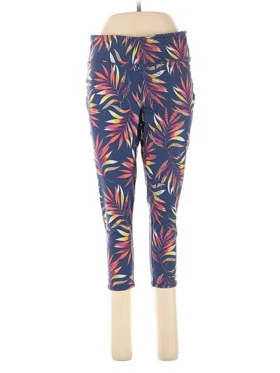 Pre-owned Gap Fit Active Pants In Blue