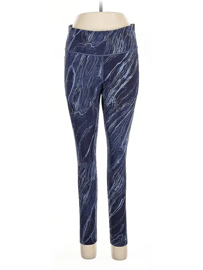 Pre-owned Gap Fit Active Pants In Blue