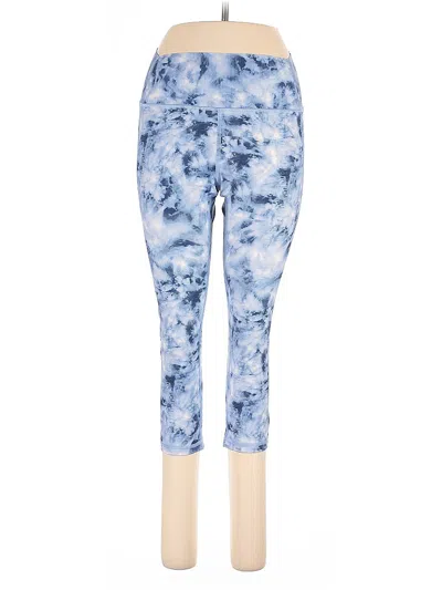 Pre-owned Gap Fit Active Pants In Blue