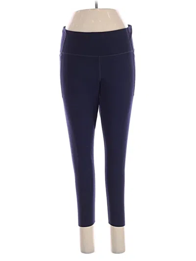 Pre-owned Gap Fit Active Pants In Blue