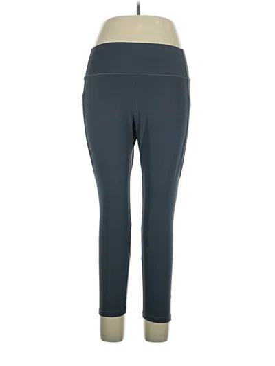 Pre-owned Gap Fit Active Pants In Blue