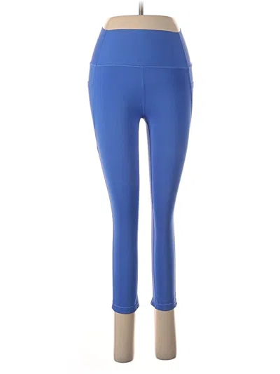 Pre-owned Gap Fit Active Pants In Blue