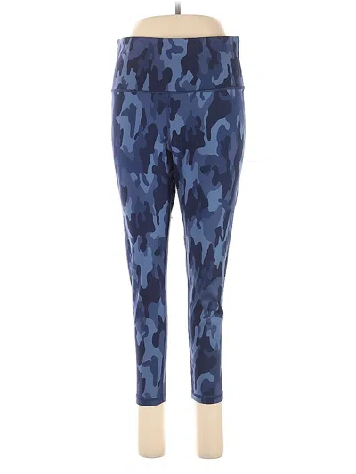 Pre-owned Gap Fit Active Pants In Blue