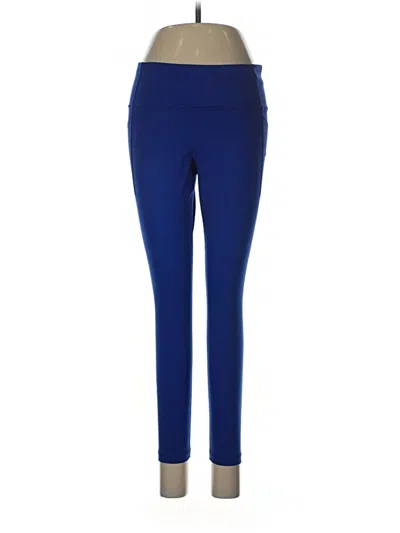 Pre-owned Gap Fit Active Pants In Blue