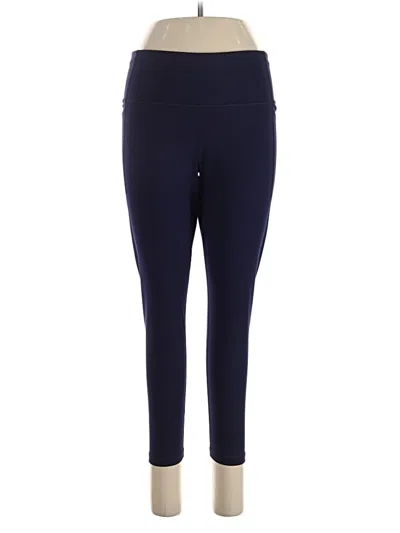 Pre-owned Gap Fit Active Pants In Blue