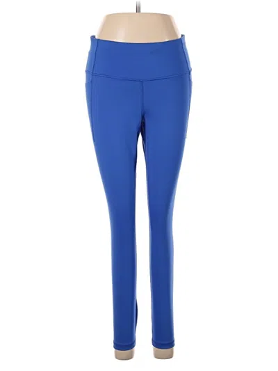 Pre-owned Gap Fit Active Pants In Blue