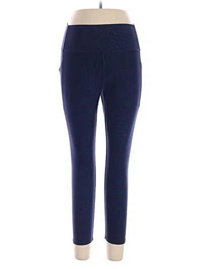 Pre-owned Gap Fit Active Pants In Blue