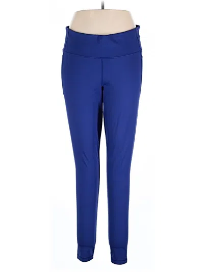 Pre-owned Gap Fit Active Pants In Blue