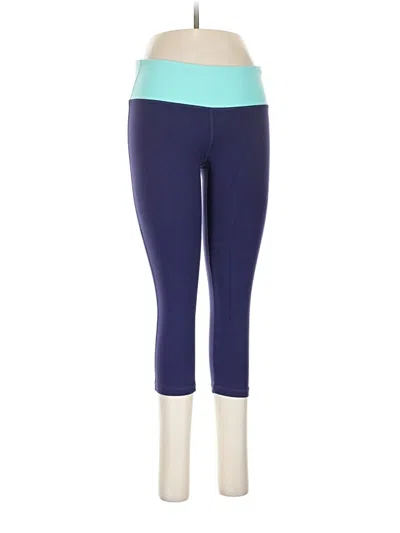 Pre-owned Gap Fit Active Pants In Blue