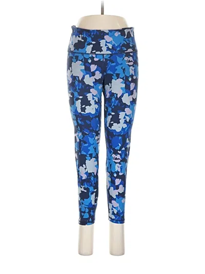 Pre-owned Gap Fit Active Pants In Blue