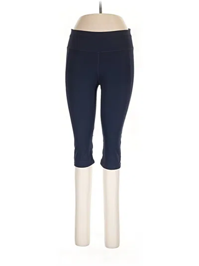 Pre-owned Gap Fit Active Pants In Blue