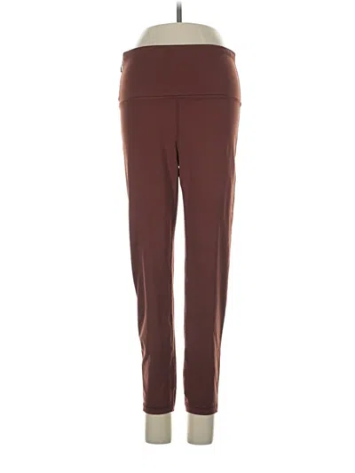 Pre-owned Gap Fit Active Pants In Brown