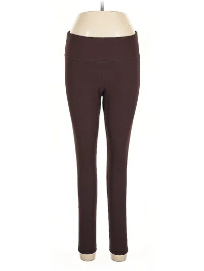 Pre-owned Gap Fit Active Pants In Brown